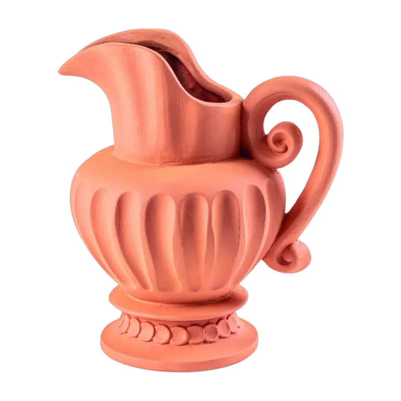 Vase carafe en terre cuite 19 x 28 cm Caraffa - Seletti