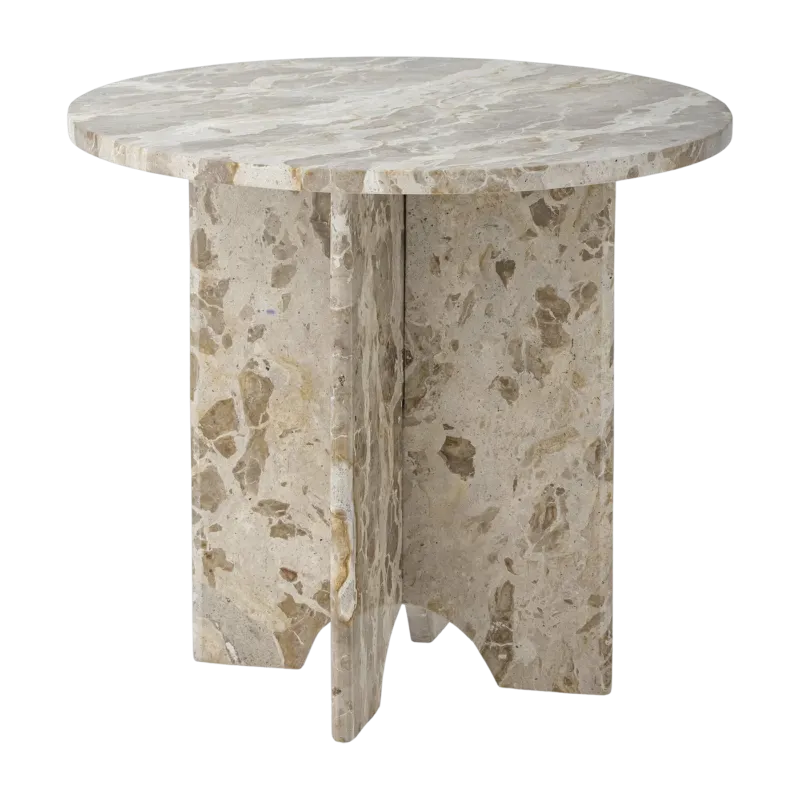 Table d'appoint Jasmia Marbre brun - Bloomingville
