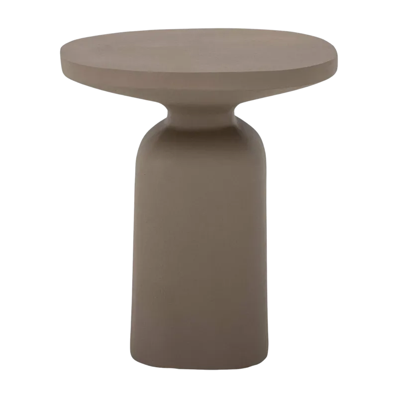 Millan Table d'appoint aluminium marron - Bloomingville