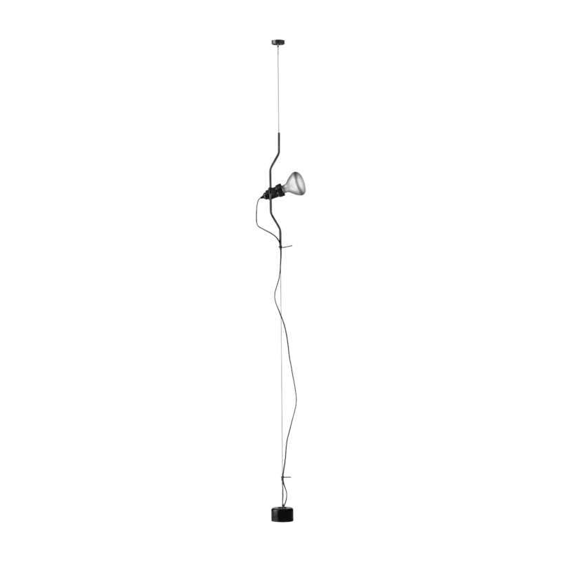 Lampadaire design noir Parentesi - Flos