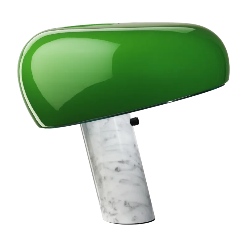 Lampe de table design verte Snoopy - Flos
