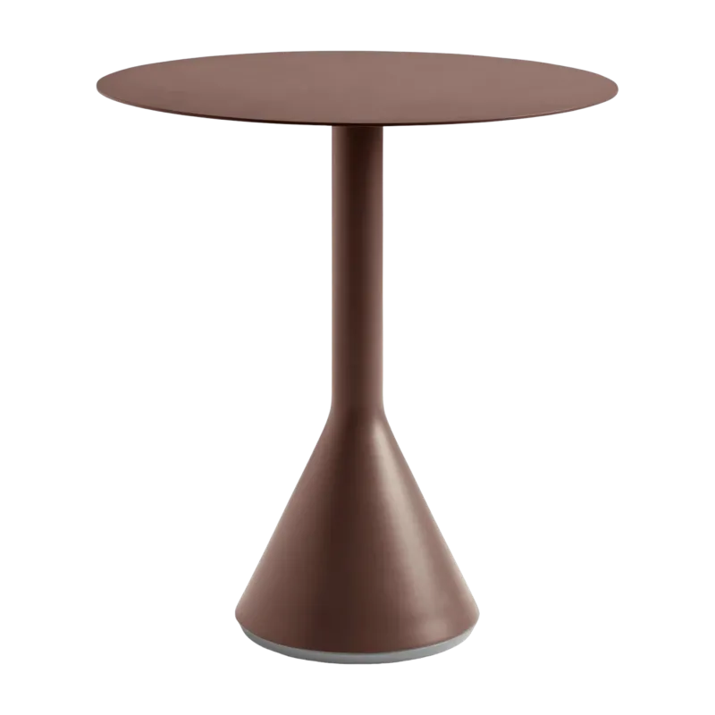Table cone rouge 70 cm Palissade - HAY