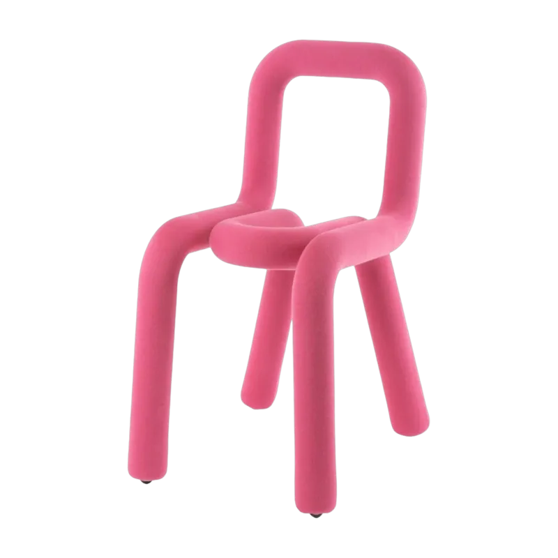 Chaise rose 53 x 77,5 cm Bold - Moustache