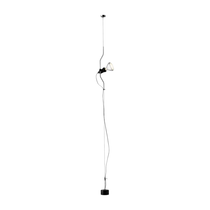 Lampadaire design nickel Parentesi - Flos
