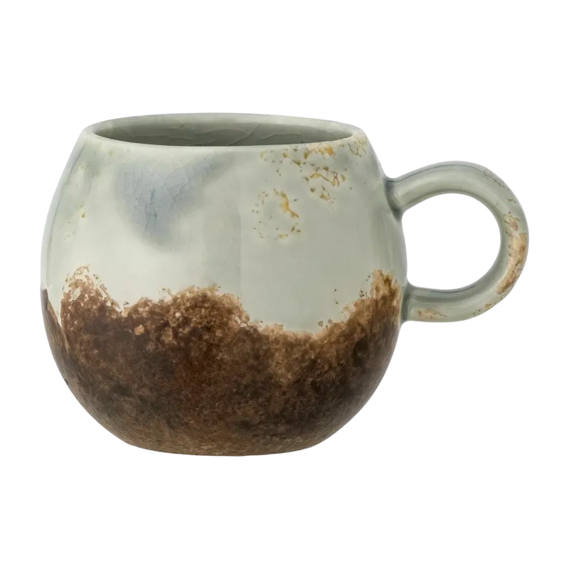 Mug en grès verte 9 x 8 cm Paula - Bloomingville
