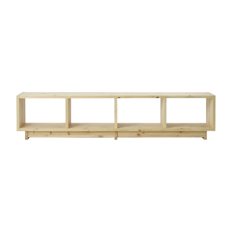 Bibliothèque en bois de pin 220 x 50,5 cm Low FYR - Normann Copenhagen