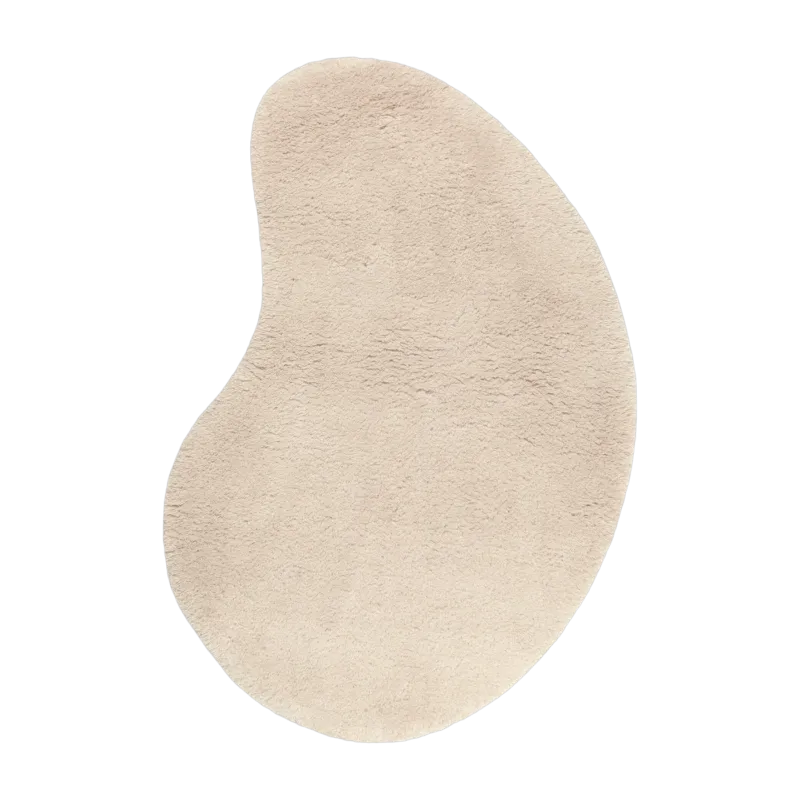 Tapis en laine off-white 155x103 cm Forma - Ferm living