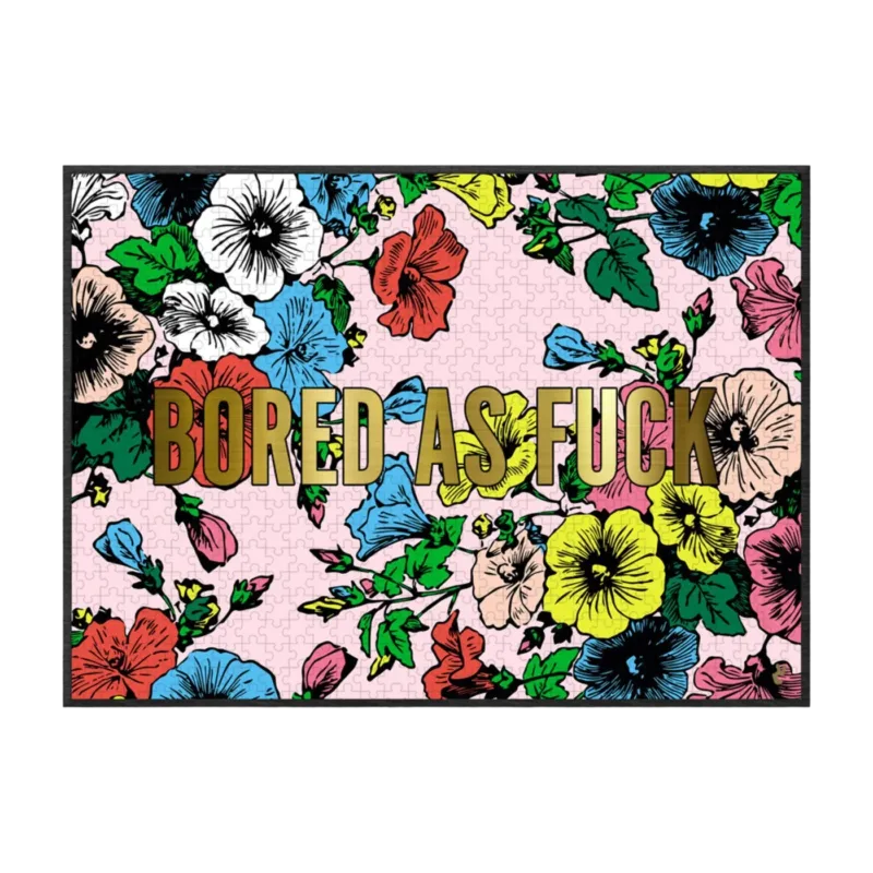 Puzzle de 1000 pièces Bored as fuck - Piece & Love
