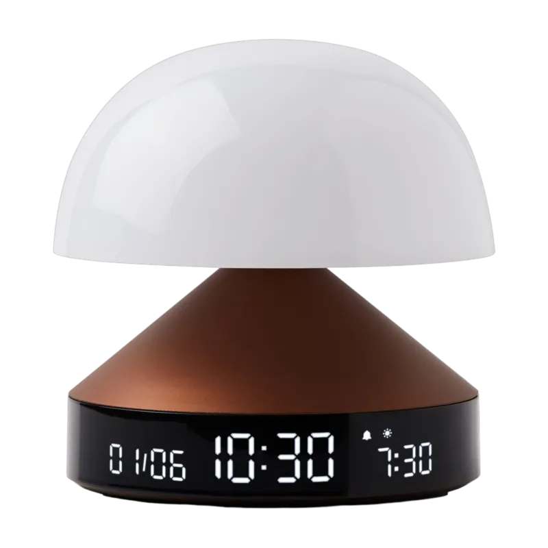 Lampe 3-en-1 avec simulateur d’aube Mina Sunrise - Lexon