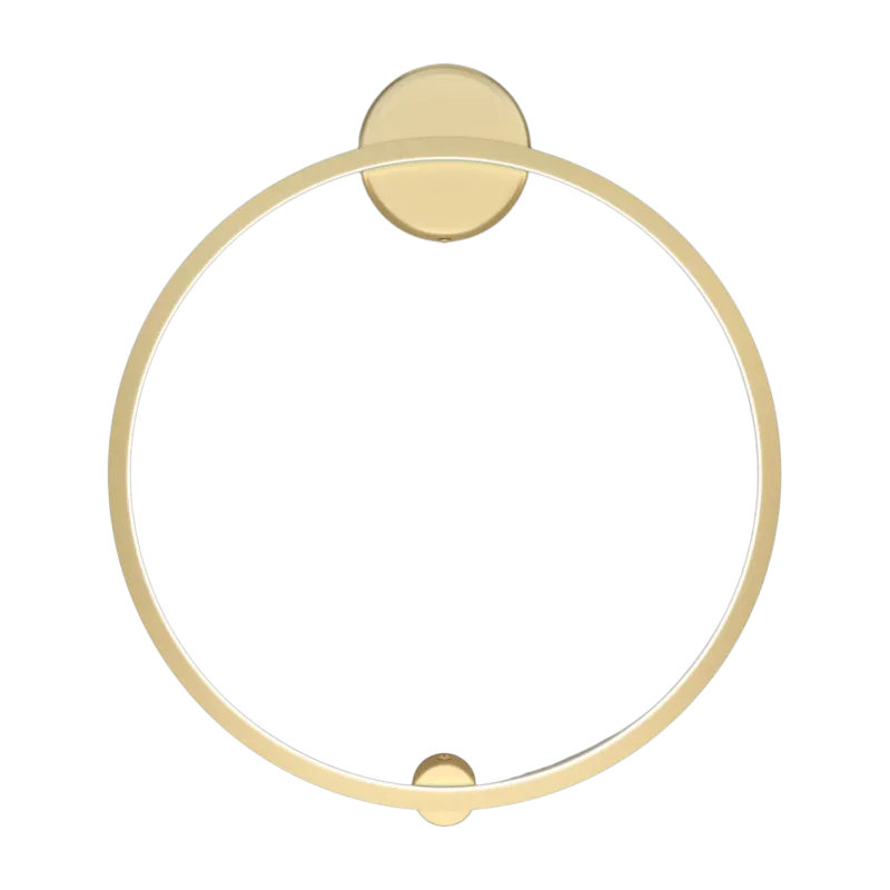 Applique murale en aluminium doré 60cm Halo - Maytoni