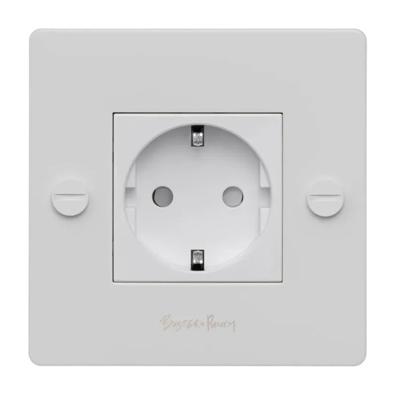 Prise 1G blanche Socket - Buster+Punch