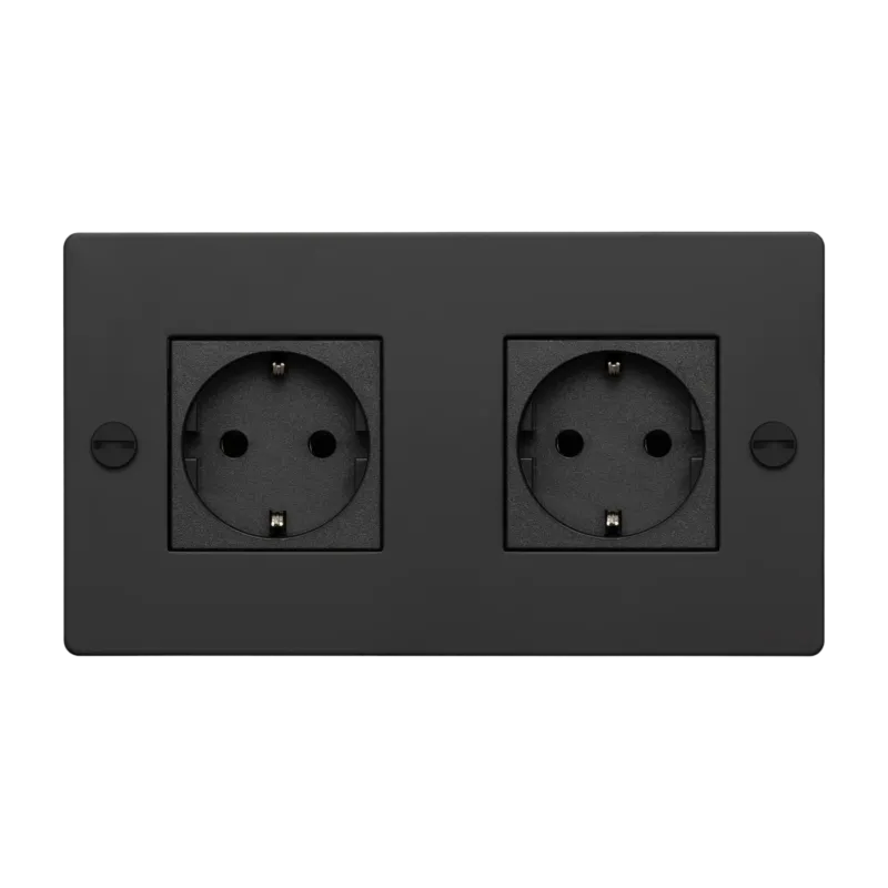 Prise 2G noire Socket - Buster+Punch