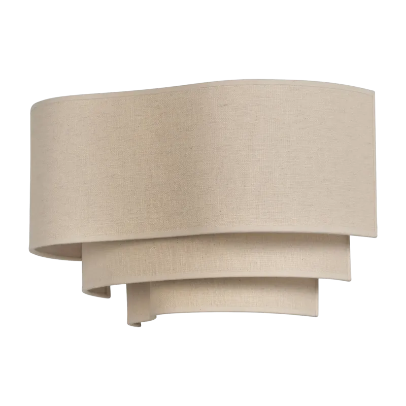 Applique en métal et en tissu crème 40 cm Pebble - Market set