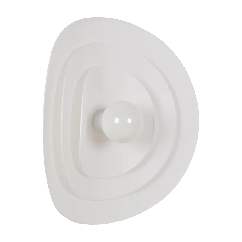 Applique en papier murano blanche 46 cm Selenitis - Market set