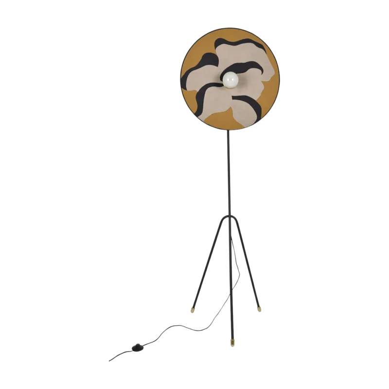 Lampadaire en métal nostalgia curry 60 cm Sonia laudet - Market set