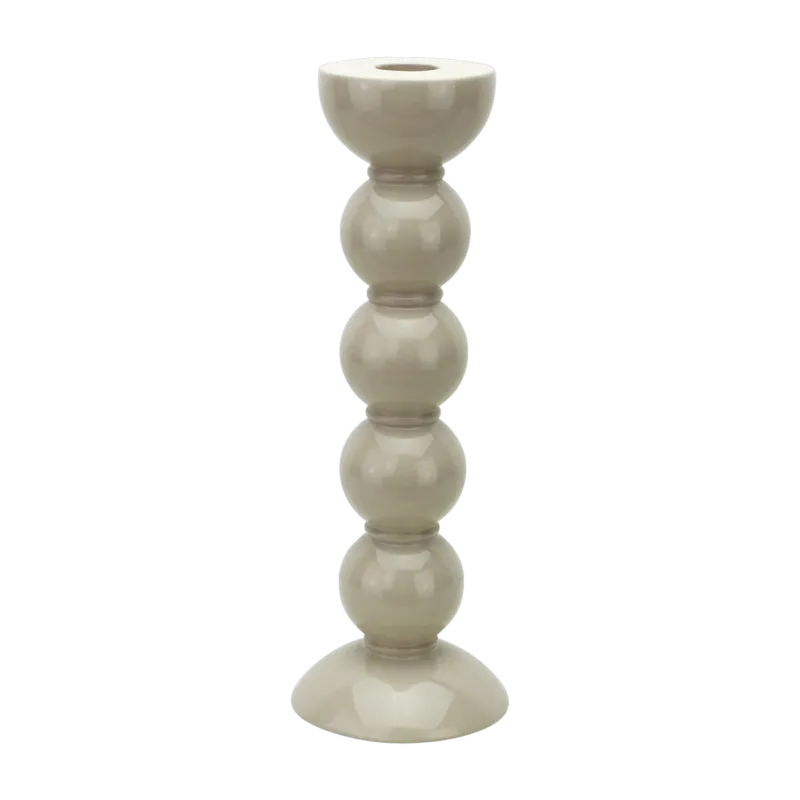 Bougeoir en bois cappuccino 24 cm Bobbin - Addison Ross