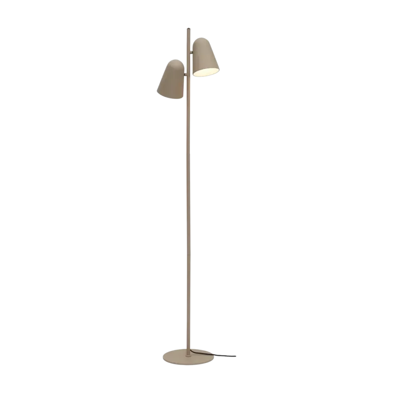 Lampadaire 2 bras en fer sable 145cm Salamanca - It's about Romi