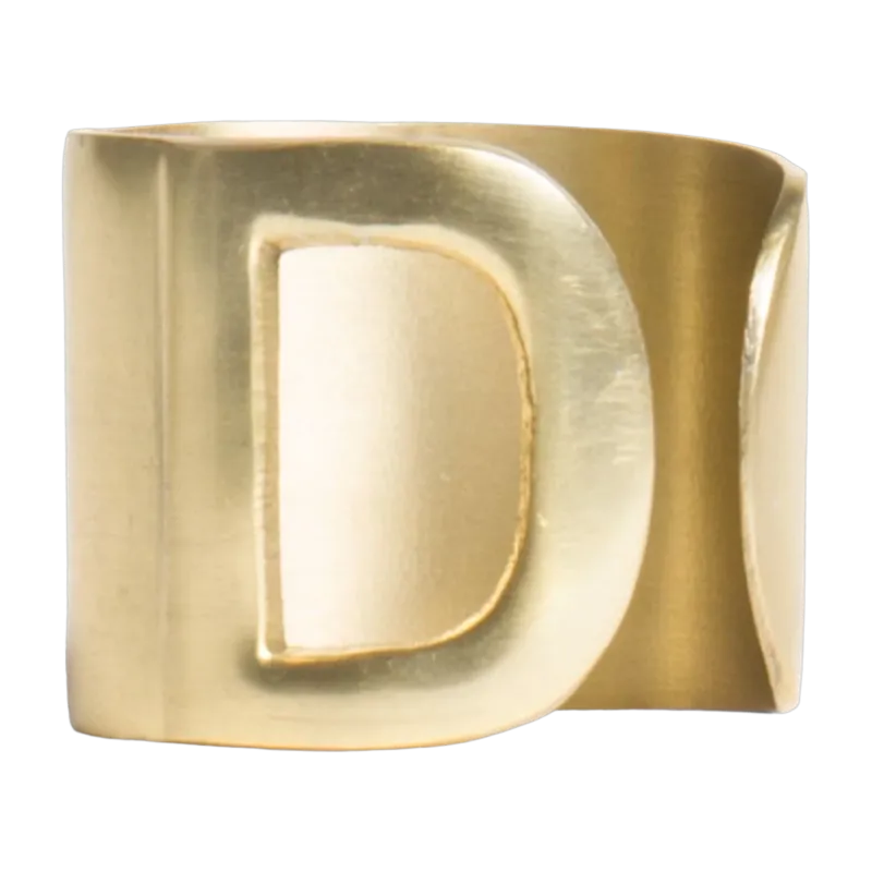 Porte serviette en métal finition doré 4,5 cm D - Bitossi Home