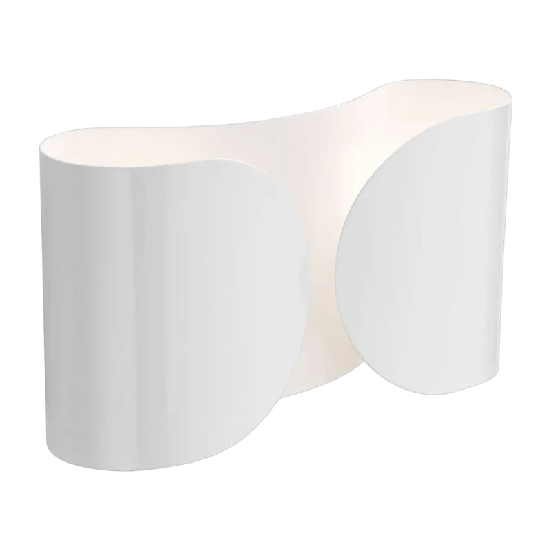 Applique murale design en métal blanc Foglio - Flos