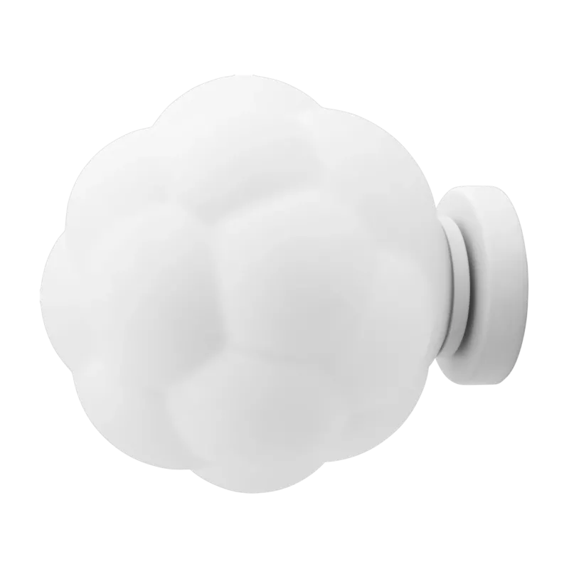 Applique en verre opale 25 cm Bubba Lamp - Normann Copenhagen