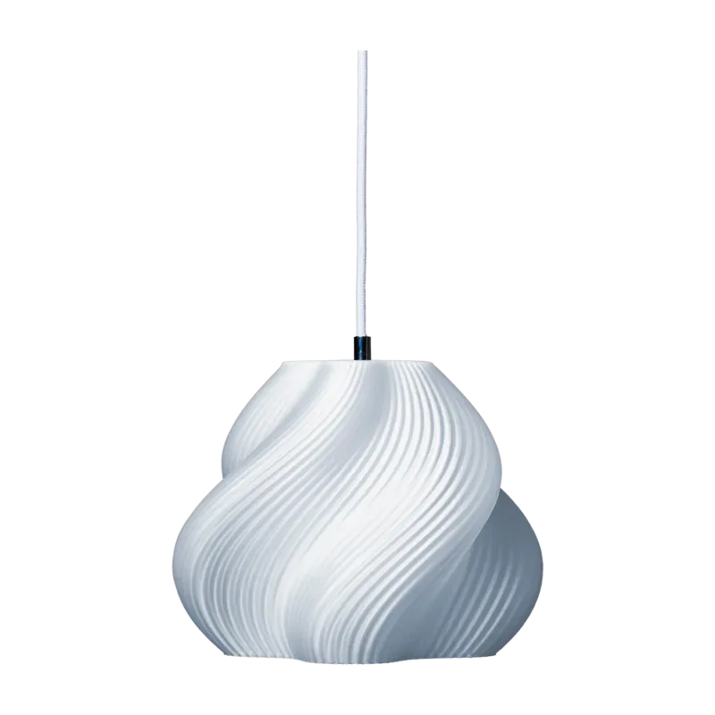 Suspension laiton 20 cm Soft serve 01 - Crème atelier