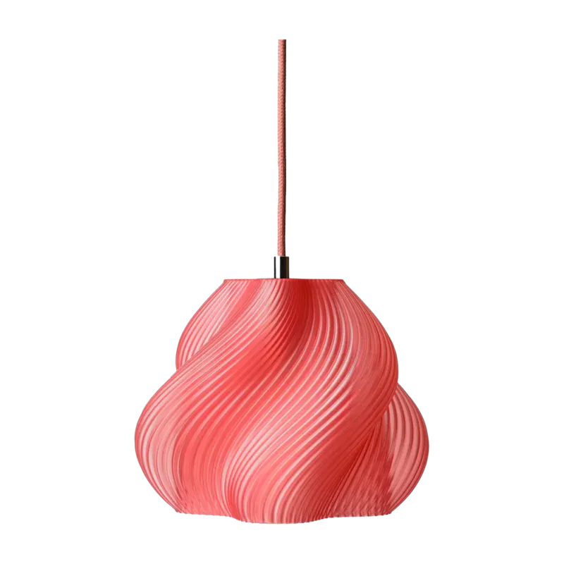 Suspension peach sorbet et laiton 20 cm Soft serve 01 - Crème atelier