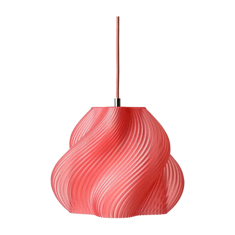 Suspension peach sorbet et chrome 25 cm Soft serve 02 - Crème atelier
