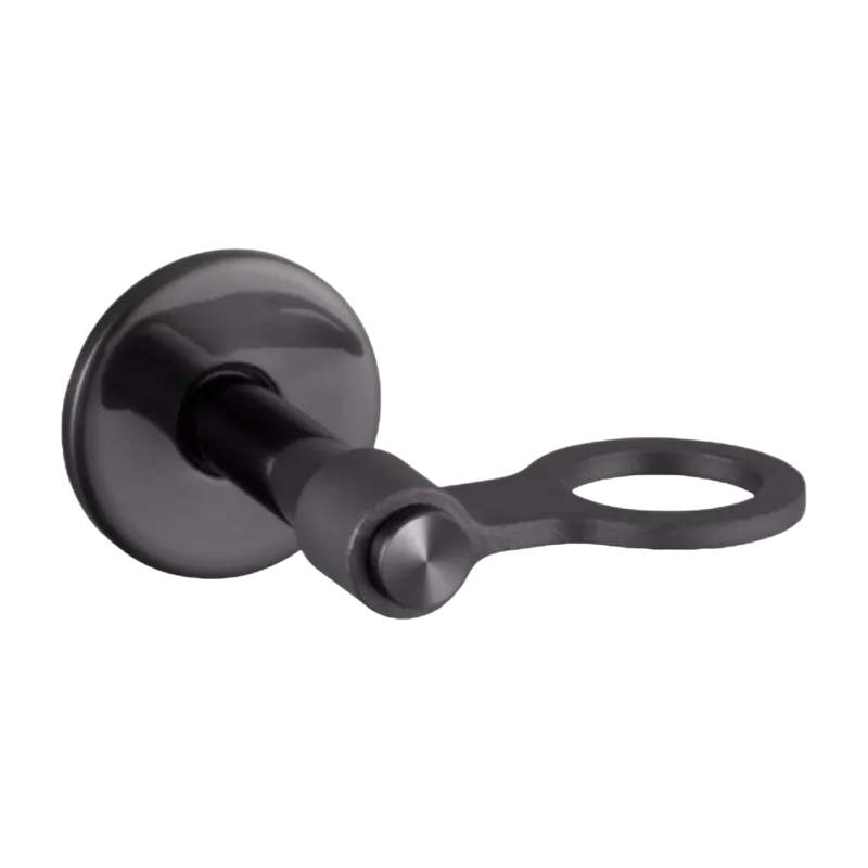 Porte bouteille de savon simple en métal massif bronze 14 cm - Buster+Punch
