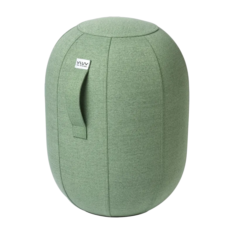 Siège ergonomique en tissu doux pesto Kapsul Sova - Vluv
