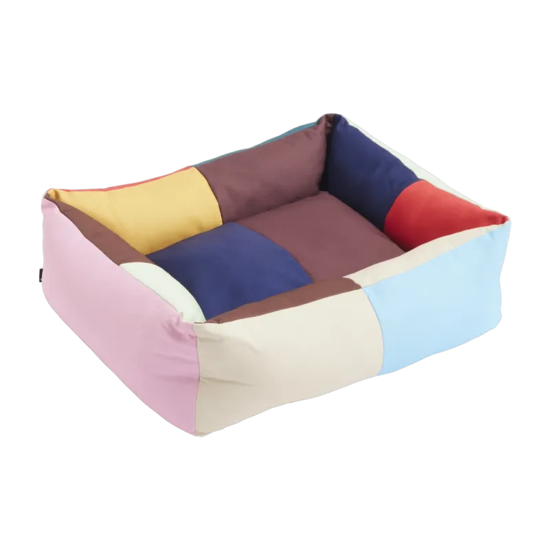 Panier pour chien en tissus multicolor 60 cm Dogs bed - Hay