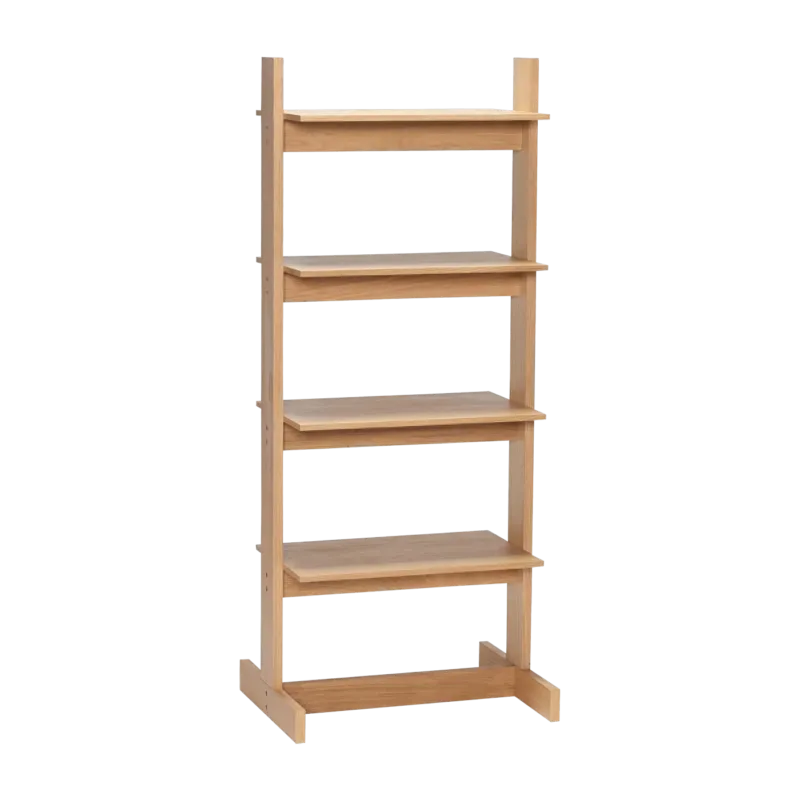 Etagère en bois de chêne naturel 60x45x142cm Forma - Hübsch