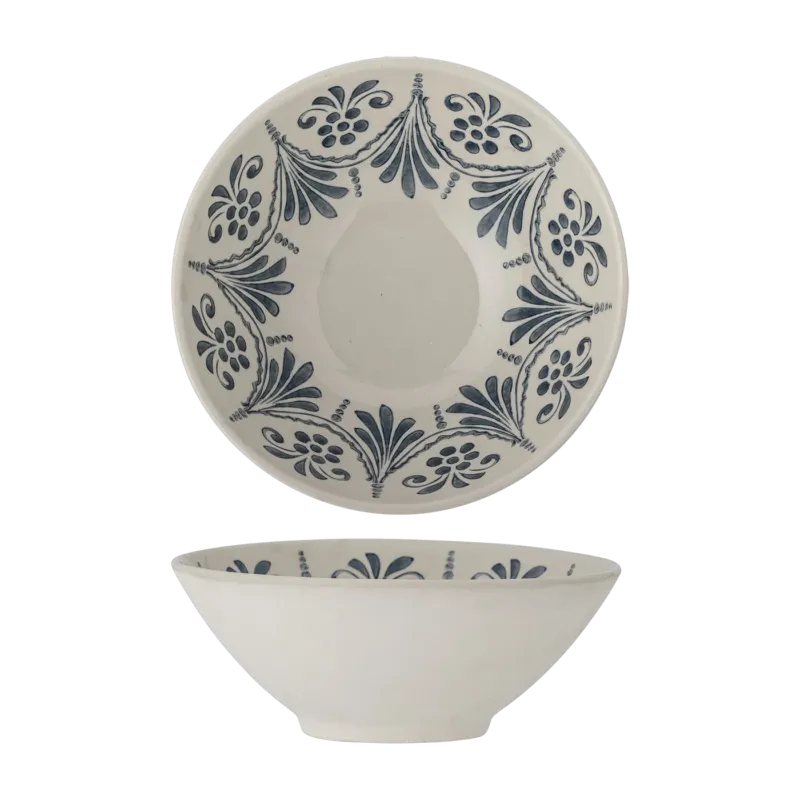 Bol en grès bleu 26,5 cm Heikki - Bloomingville