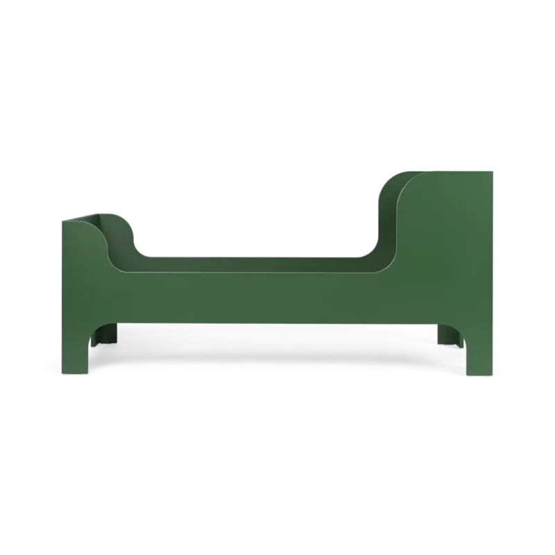Lit enfant en mdf vert 166x76cm Sill - Ferm living