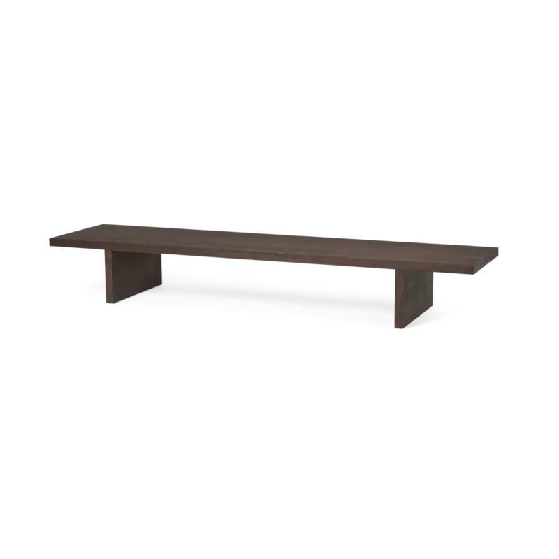 Table de présentation en chêne foncé 138cm Kona - Ferm living