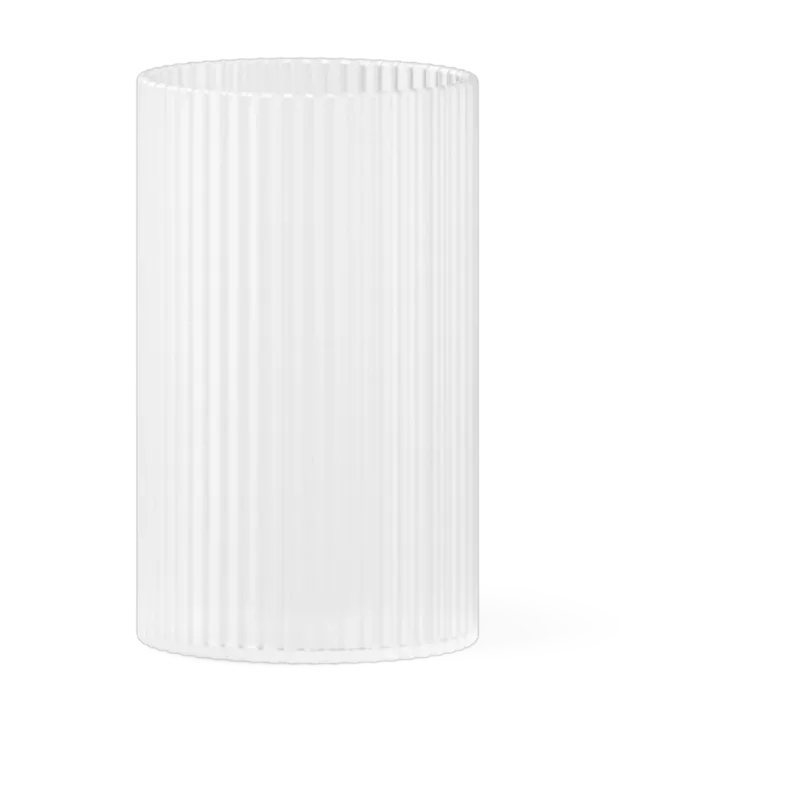 Verre-couvercle givré Ripple - Ferm living