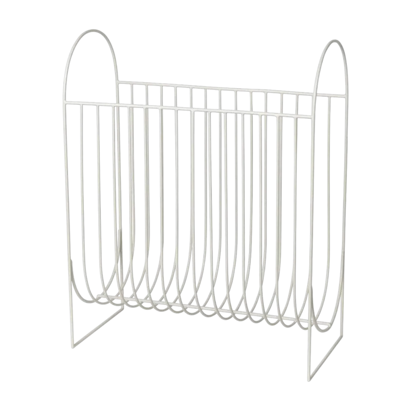 Porte magazine en fer rainy day grey 40x20x51 cm Maggie - Broste Copenhagen