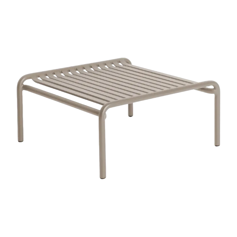 Table basse de jardin en aluminium dune 60x69cm Week end - Petite friture