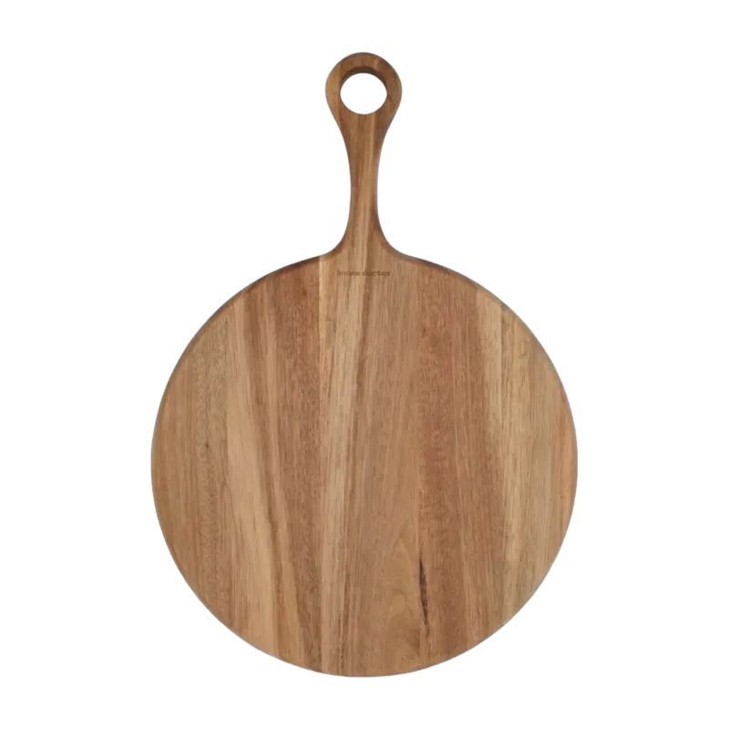 Planche à découper ronde en bois d'acacia 47cm Hdeya - House Doctor