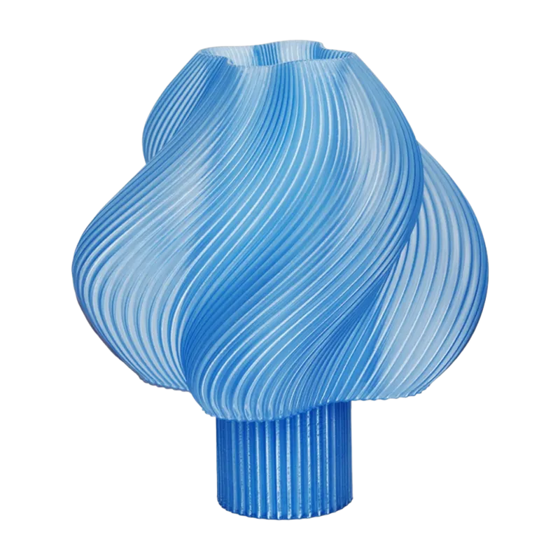 Lampe portable blueberry sorbet 23 cm Soft serve - Crème Atelier