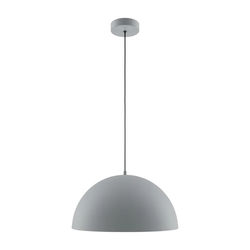 Suspension dôme en métal gris 35cm Basic colors - Maytoni