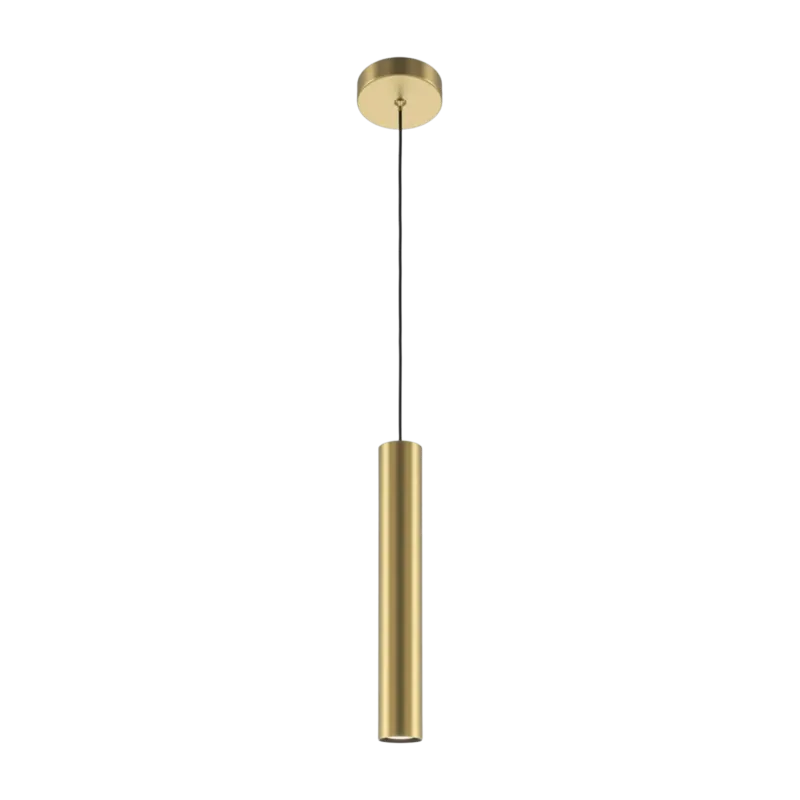 Suspension pendant en aluminium doré 60x40cm Pro Focus - Maytoni