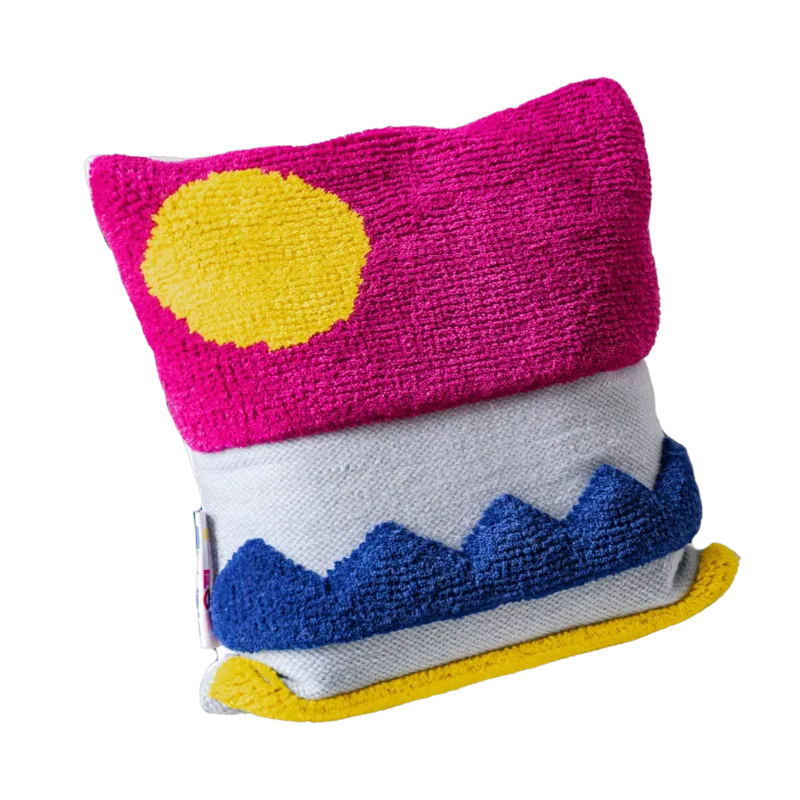 Coussin en laine 45x45cm Siesta - Colortherapis