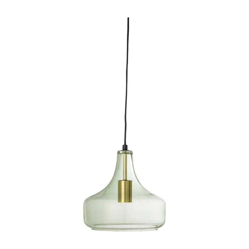 Suspension en verre vert Yuser - Bloomingville