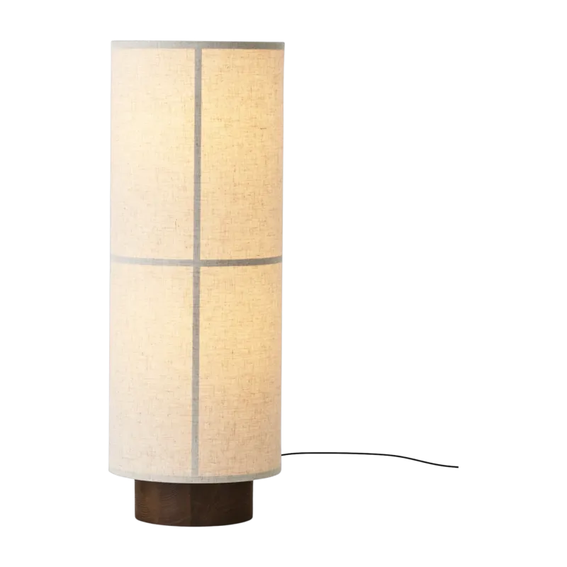 Lampadaire en lin naturel 83cm Hashira - Audo