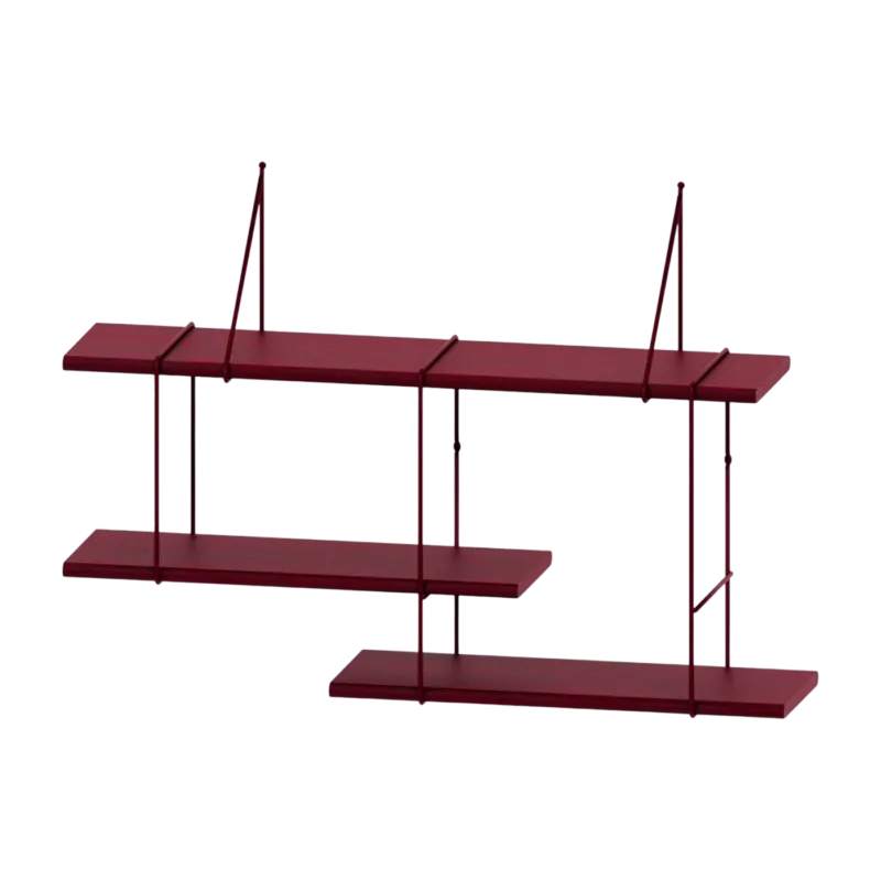 Étagère en hêtre et acier berry Shrink - Studio Hausen