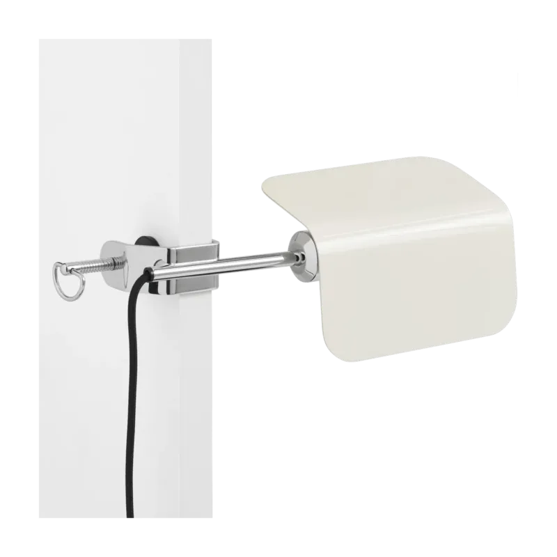 Lampe à pince blanc oyster Apex - HAY