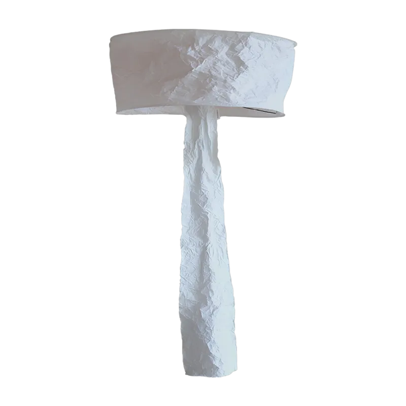 Lampadaire en résine et tyvek blanche Pajama 94 - Gervasoni