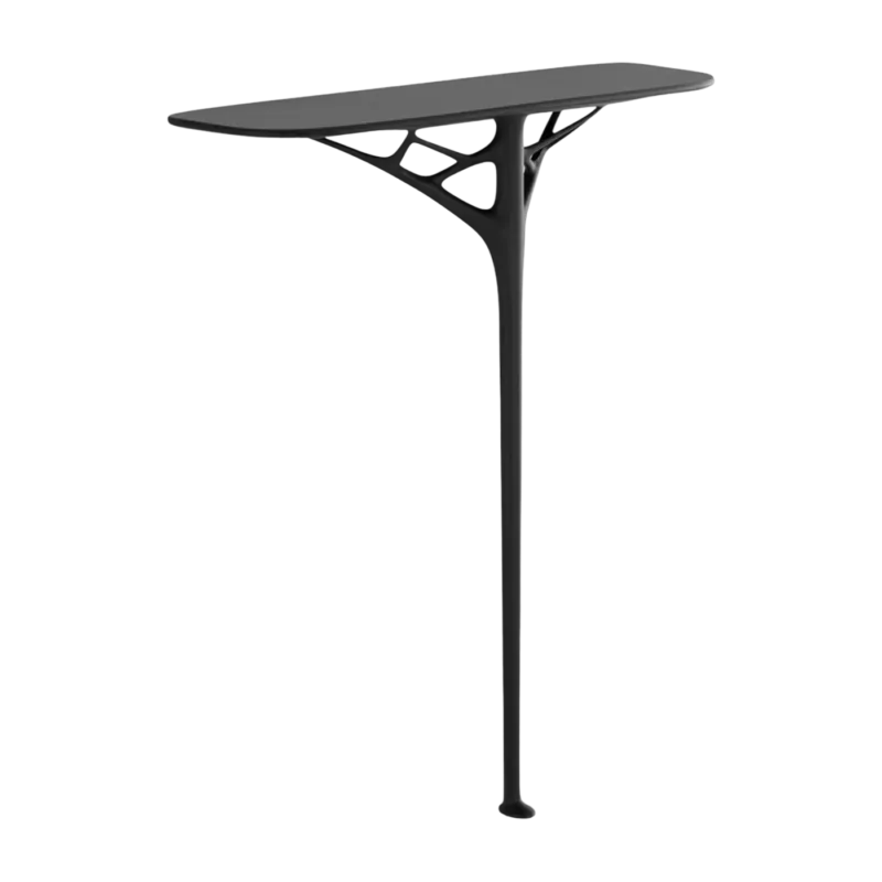 Console en thermoplastique noir 57x88cm A.I - Kartell