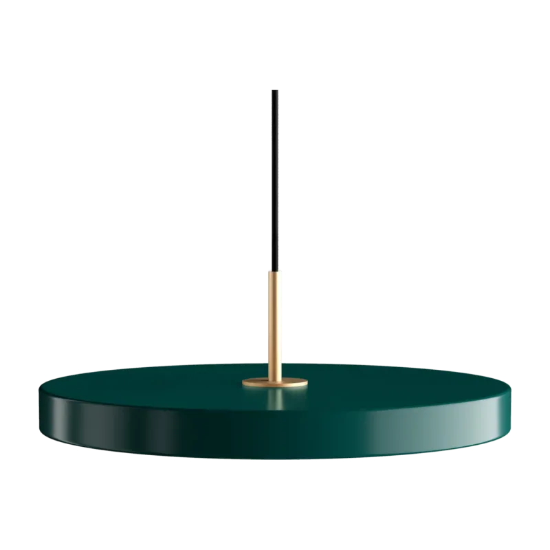 Suspension en acier forest green 43cm LED Asteria - UMAGE