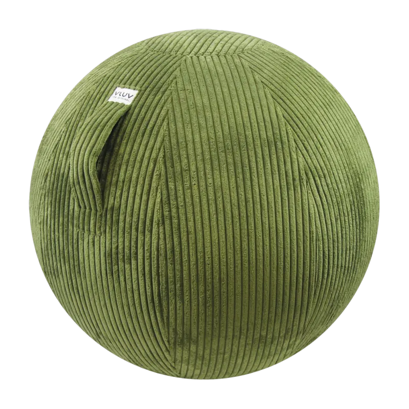 Siège ergonomique en velours olive 60cm Vlip - VLUV
